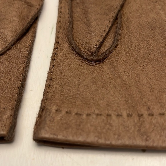 Shalimar Hand stitched Pig Skin Leather Women’s Gloves Size 7 NOS - Picture 2 of 7